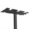 Supporto reggi pale pizza da terra per forno a legna in metallo h 150 cm