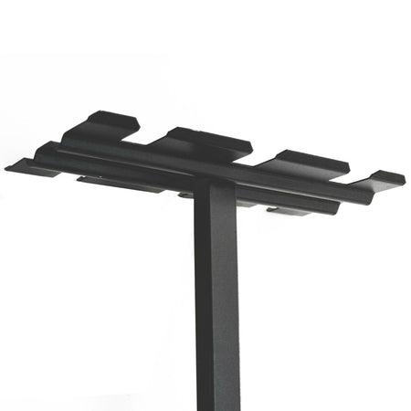 Supporto reggi pale pizza da terra per forno a legna in metallo h 150 cm