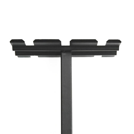 Supporto reggi pale pizza da terra per forno a legna in metallo h 150 cm