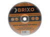 DISCO ABRASIVO BRIXO PER FERRO DIAMETRO 115 SPESSORE MM.3.20 PEZZI 100