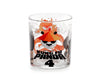 bicchieri in vetro per bambini set 2 Pezzi 25 cl principessa e kung fu pandaH&H