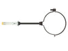 COLLARI FASCETTE FERMATUBI PER CANNE FUMARIE STUFE A PELLET DIAMETRO 10 CM