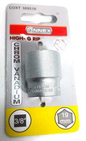 CONNEX - COXT CHIAVE A BUSSOLA ESAGONALI 3/8" 19MM