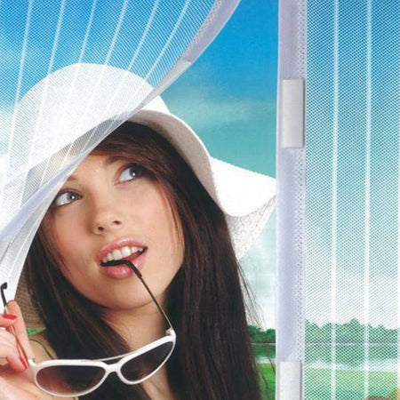 Zanzariera magnetica "Strip" per porte e finestre contro mosche e zanzare