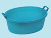 VASCHETTA VASCHETTE BACINELLA PLASTICA OVALE  80x56,5xH33 CM - Lt. 70