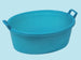 VASCHETTA VASCHETTE BACINELLA PLASTICA OVALE  80x56,5xH33 CM - Lt. 70