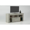 MOBILE PORTA TV IN KIT VISION CM. 130X60X41,6H BIANCO VENATO