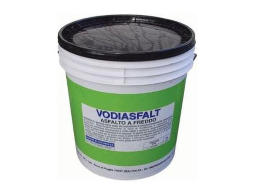 ASFALTO FREDDO VODIASFALT 5KG BITUME IMPERMEABILIZZANTE EDILIZIA