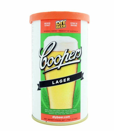 Malto preparato per Birra Artigianale "Coopers" kit fermentatore da 23 lt