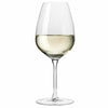 Calici decorativi in vetro trasparente per vino bianco 410 ml set da 4