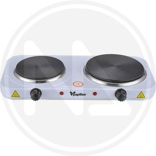 PIASTRE PIASTRA ELETTRICA 2 FUOCHI CLARA 2500W 2 PIASTRE IN GHISA mm. 185