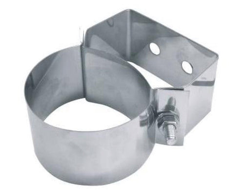 FASCETTE MURALI IN ACCIAIO INOX PER TUBI STUFE DIAMETRO D.8 - D.12 - D.13