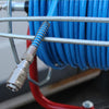 Tubo per compressore antipiega, abbacchiatore ed accessori pneumatici con raccordi rapidi