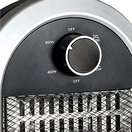 STUFA AL CARBONIO A TORRE 900W ALTA QUALITA' IDEAL STAR OSCILLANTE Ideal star
