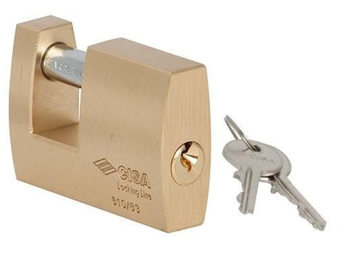 LUCCHETTI CISA LOGOLINE RETTANGOLARI ART.21610 MM.50/63/70/90