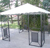 GAZEBO IN FERRO BATTUTO FRIENDLY MT.4X4 ARREDO GIARDINO ARREDAMENTO ESTERNO