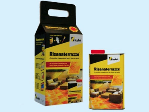 RISANA TERRAZZE IN KIT LT. 1 IMPERMEABILIZZANTE PROTETTIVO