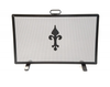 SCHERMI PARASCINTILLE MANIGLIA Z IN FERRO BATTUTO CM. 50X18X35