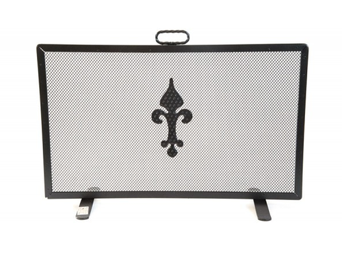 SCHERMI PARASCINTILLE MANIGLIA Z IN FERRO BATTUTO CM. 50X18X35
