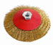 SPAZZOLE SPAZZOLA CIRCOLARE CONICA ATTACCO M14x2 - mm. 125