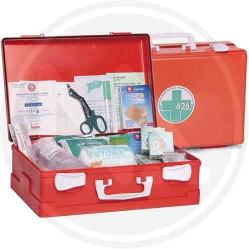 CASSETTA PRONTO SOCCORSO MEDIC 2 (3 O PIU' LAVORATORI) 39x13x27H CM