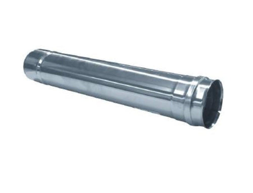 TUBO PER STUFE IN ACCIAIO INOX CM.12X100 CANNE FUMARIE