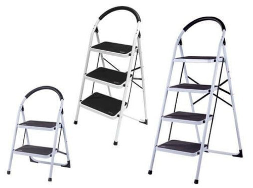 SGABELLO A GRADINI SCALE ACCIAIO DE LUXE STEP UP 3 GRADINI
