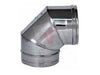 GOMITI A 90 PER STUFE IN ACCIAIO INOX D.8 CANNE FUMARIE