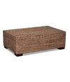 TAVOLINO TAVOLO DEL SALOTTO LUNA IN ABACA ARREDO GIARDINO ESTERNO