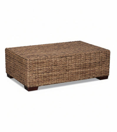 TAVOLINO TAVOLO DEL SALOTTO LUNA IN ABACA ARREDO GIARDINO ESTERNO