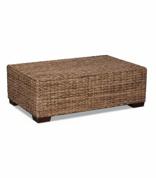 TAVOLINO TAVOLO DEL SALOTTO LUNA IN ABACA ARREDO GIARDINO ESTERNO