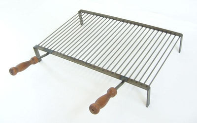 GRATICOLA BISTECCHIERA GRIGLIA AMIATA CM. 60x37 CON PIEDI APPOGGIO