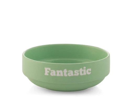 Coppetta in Ceramica verde 13 cm - Scritta FantasticH&H