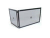 SCHERMI PARASCINTILLE AD ANGOLO ANGOLARE IN FERRO BATTUTO CM. 50+30X0,5X37
