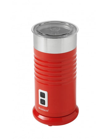 Scalda monta latte schiumotto automatico rosso inox/pc
