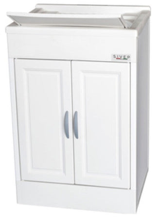 MOBILE LAVATOIO IN RESINA IN KIT COMPLETO SI SIFONE E TAVOLETTA CM. 60X50