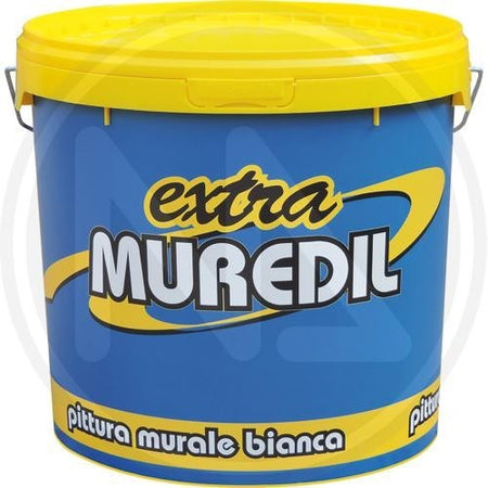 IDROPITTURA TRASPIRANTE EXTRA MUREDIL LAIV PITTURA BIANCA PER INTERNI 4LT