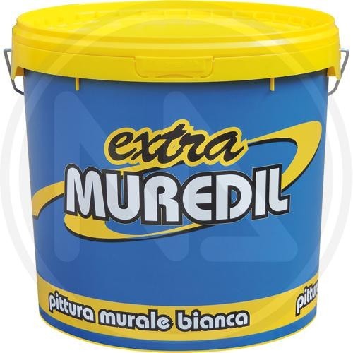IDROPITTURA TRASPIRANTE EXTRA MUREDIL LAIV PITTURA BIANCA PER INTERNI 4LT