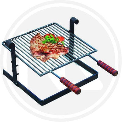 GRIGLIA PER BARBECUE IN FERRO BATTUTO CM.40X40 GRIGLIE SUPER OFFERTA