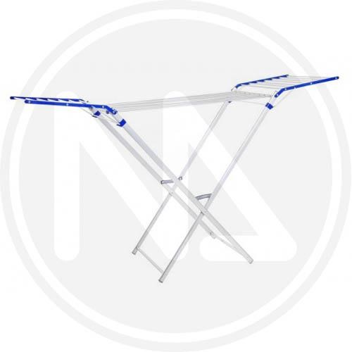 STENDIBIANCHERIA IN ALLUMINIO A CAVALLETTO ALEX CM.192x57x112H STENDIPANNI