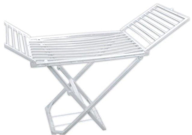 STENDIBIANCHERIA A CAVALLETTO IN RESINA STENDI&SPANDI 182x55x88H CM STENDIPANNI