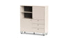 KIT MOBILE ALDO AL6 2 ANTE + 3 CASSETTI CM. 123X40X135H