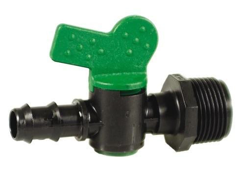 RUBINETTI PER TUBI PE VMP FILETTO MASCHIO 'M' PEZZI 50