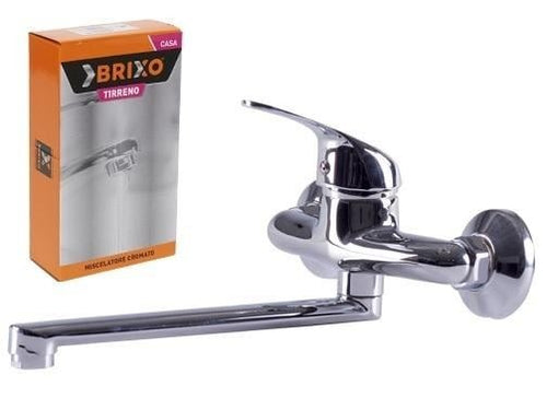 MISCELATORI MISCELATORE BRIXO TIRRENO 40 LAVELLO A MURO RUBINETTO