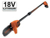 SEGHE SEGA POTATRICE B+D GPC 1820 L20 TELESCOPICA A BATERIA AL LITIO 18V