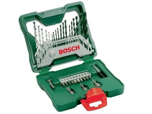 VALIGETTE VALIGETTA + SET ACCESSORI BOSCH X 33PZ PUNTE-INSERTI-BUSSOLE