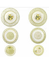 Servizio tavola 18 pezzi limoni new bone china