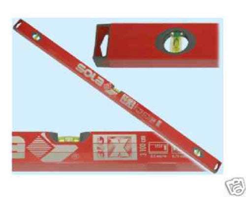 LIVELLA SOLA BIGX 3 BOLLE CM80 LIVELLO LIVELLI ALLUMINIO UTENSILI MANUALI