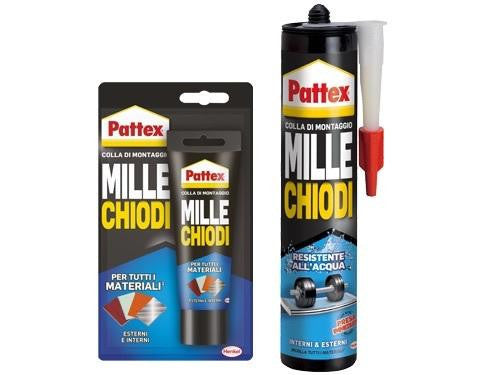 ADESIVO PATTEX MILLECHIODI PER ESTERNI GR.100