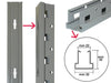 MONTANTI LB1 PER SCAFFALATURE A GANCIO H 250 MONTANTE ANGOLARE SCAFFALI